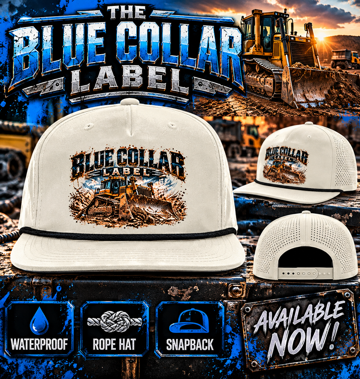 Blue Collar Dozer Hat