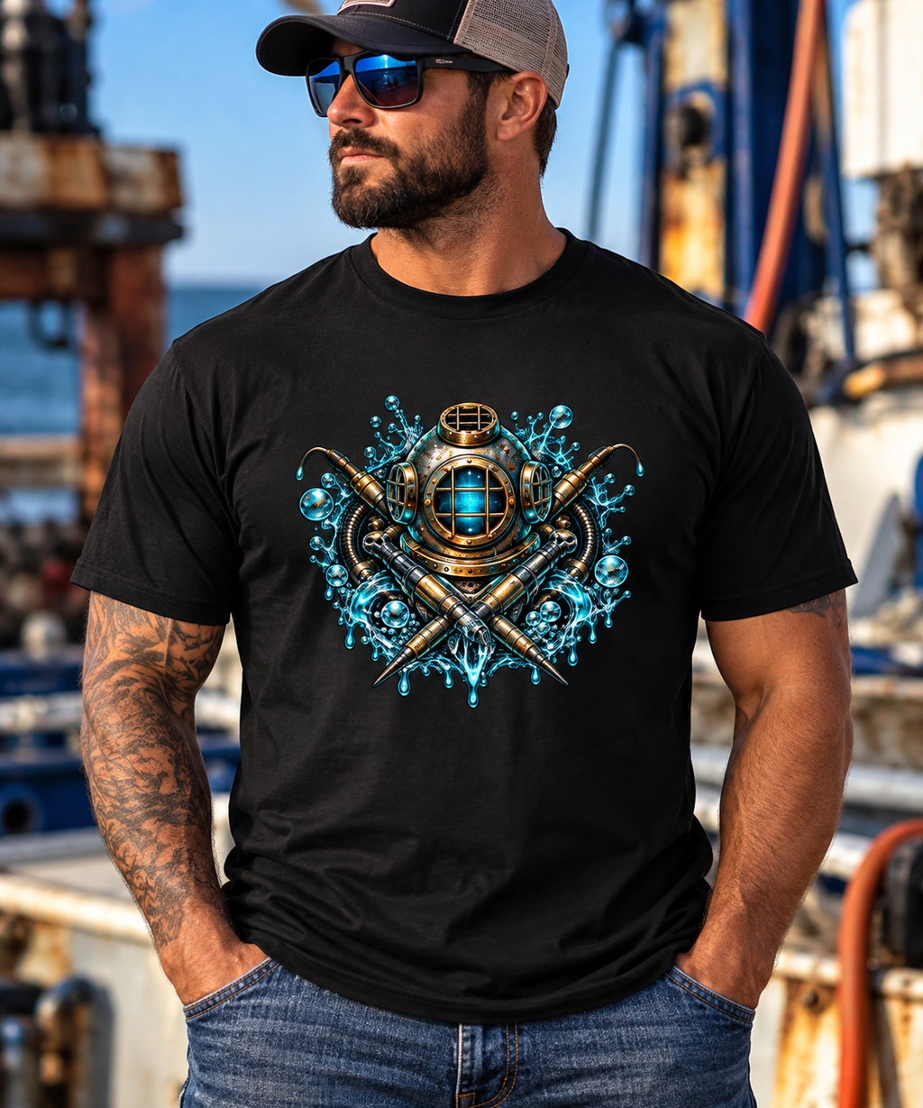 Underwater welder T-shirt