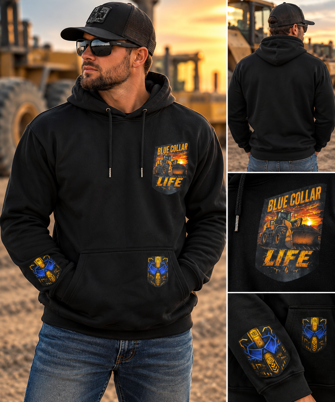 Blue Collar Life Hoodie