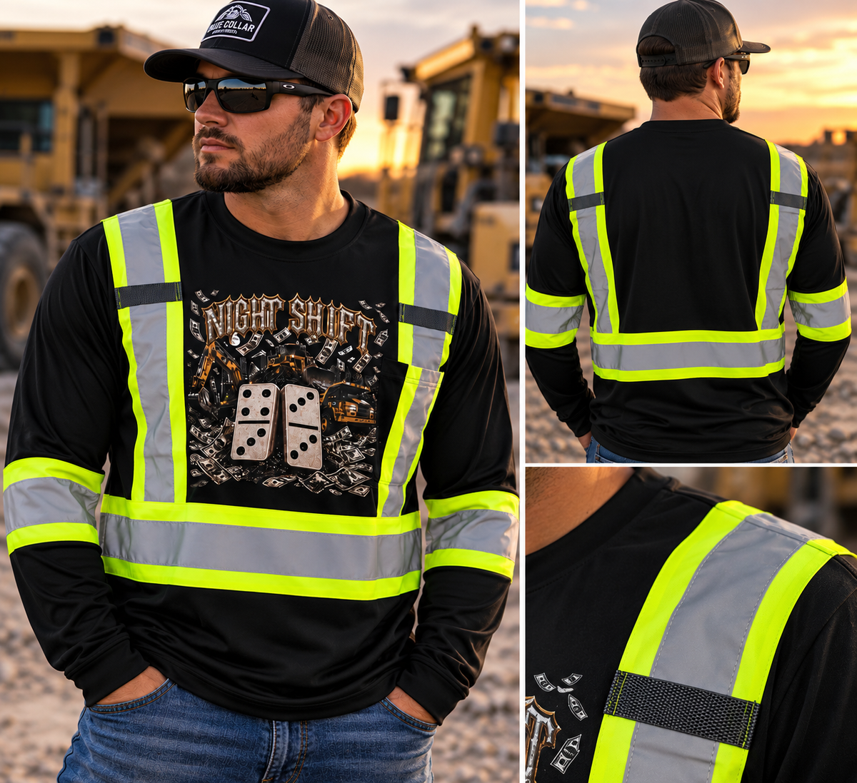 Night Shift Hi-Vis Long Sleeve