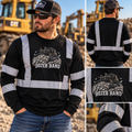 Dozer Hand Hi-Vis Long Sleeve Work Shirt