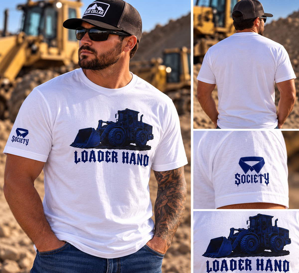 Blue Collar Society “Loader Hand” T-Shirt