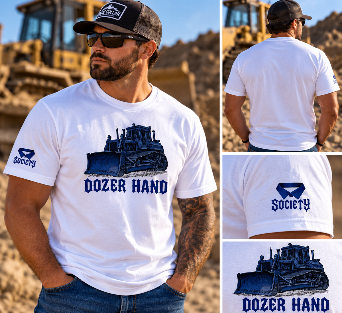 Blue Collar Society “Dozer Hand” T-Shirt