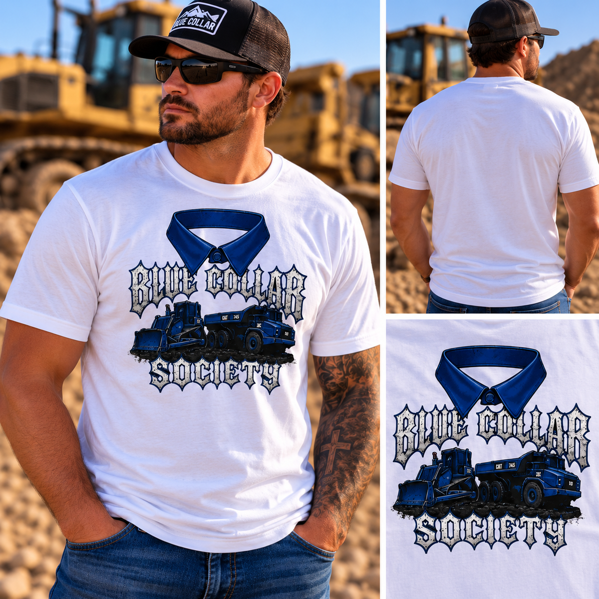Blue Collar Society Heavy Equipment T-Shirt