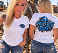 Hard Hat Hottie Graphic Tee – Blue Collar Beauty with Attitude!