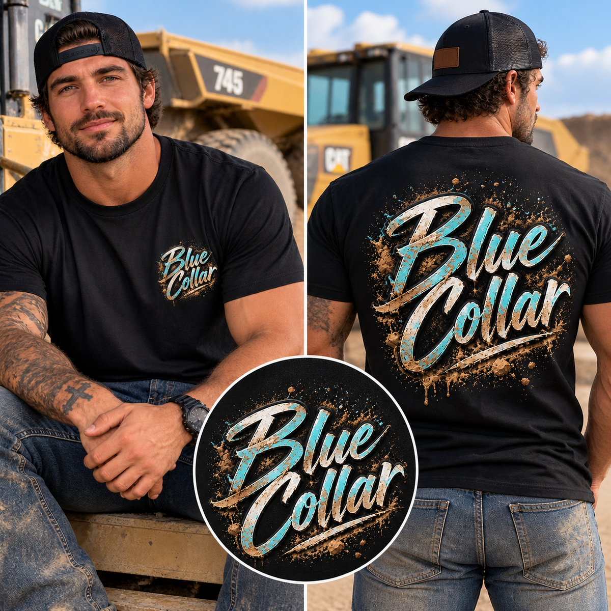 Blue Collar Mens Shirt