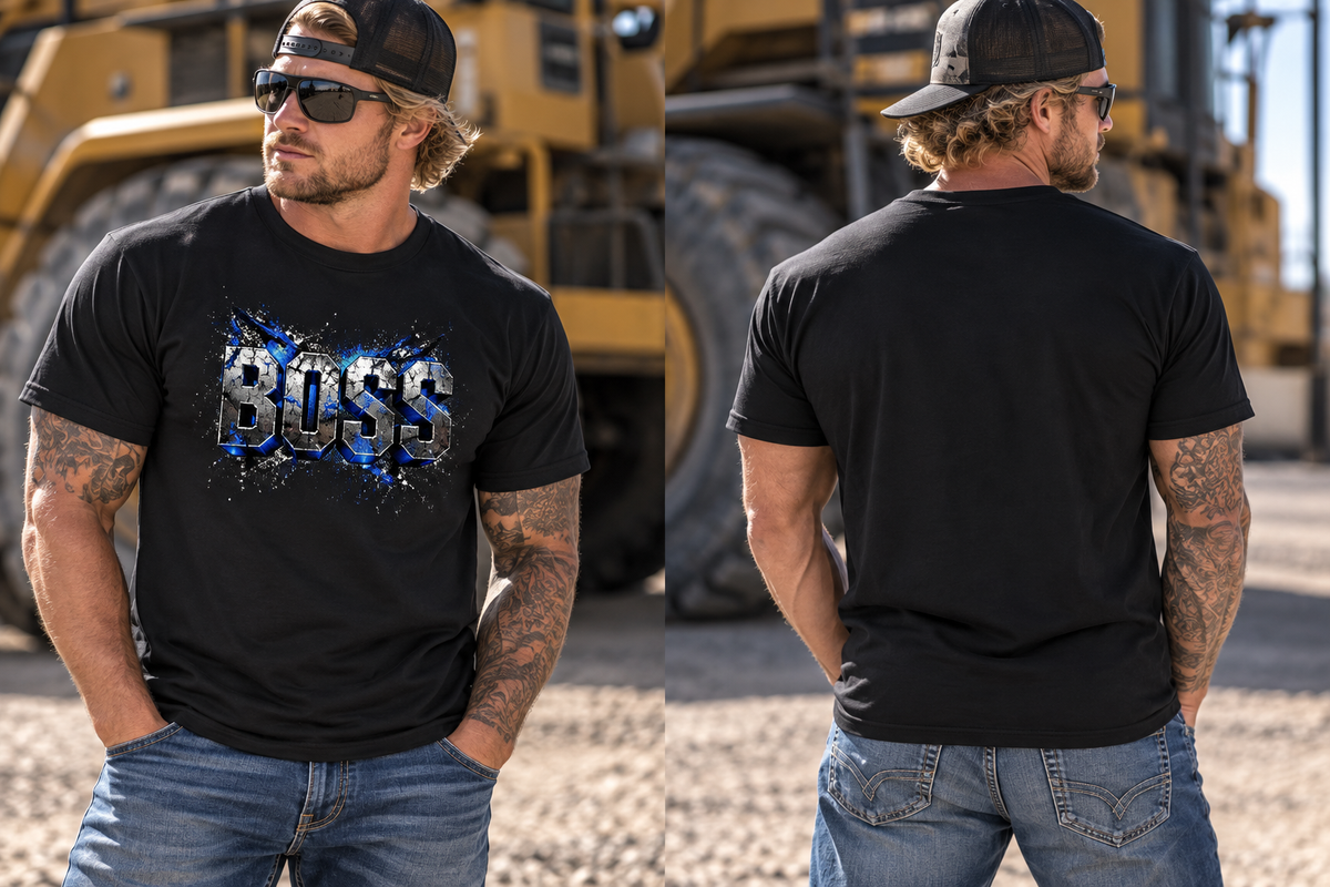 Blue Collar Boss Men’s Graphic Tee