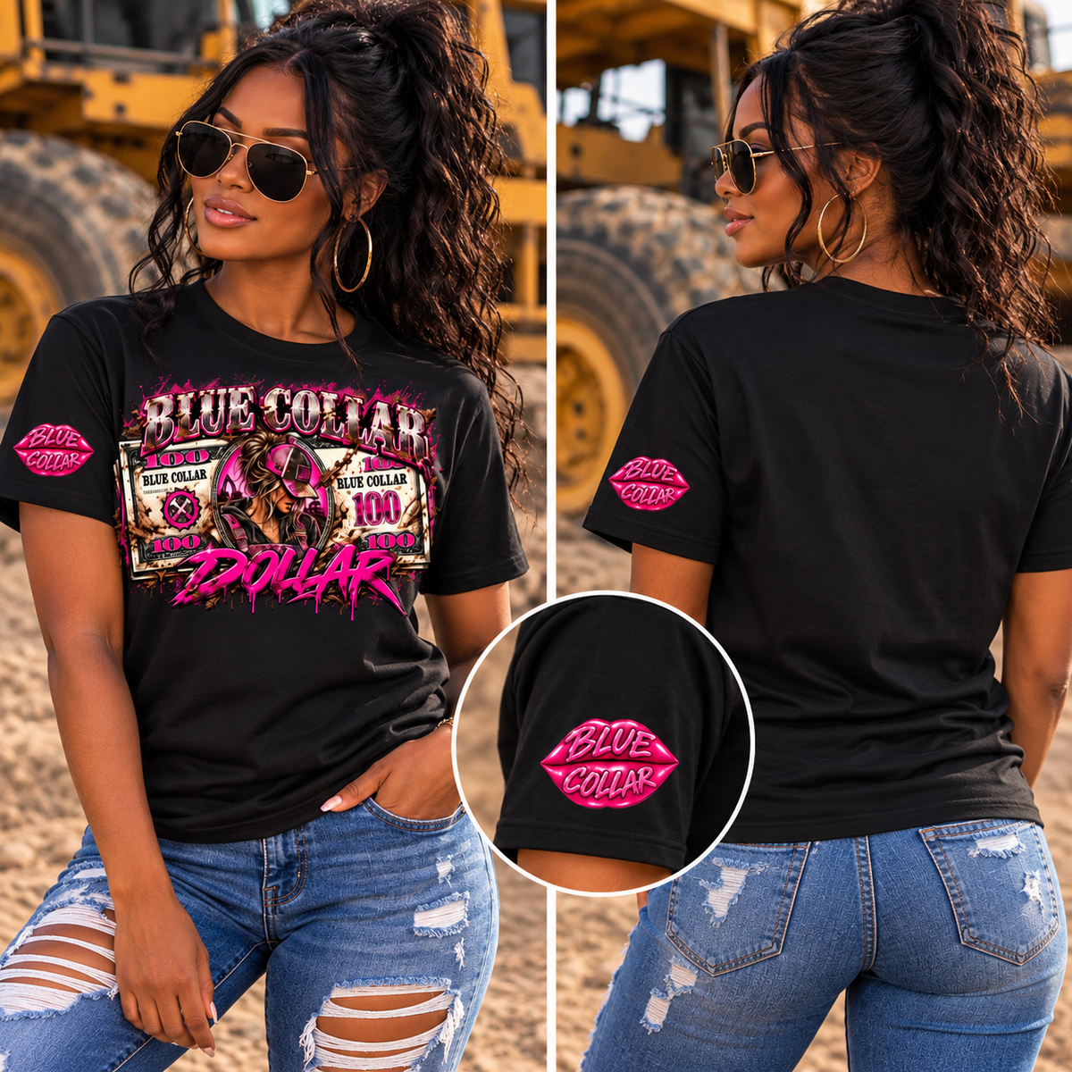 Blue Collar Dollar Women’s Graphic Tee
