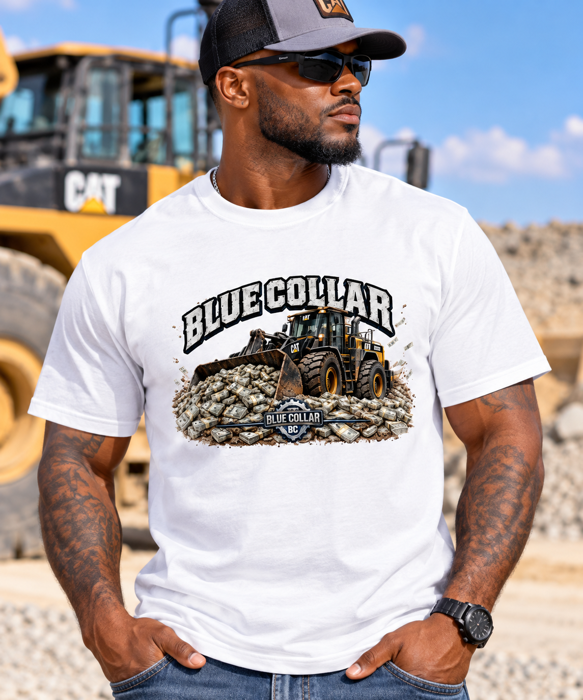 Wheel Loader Graphic Tee