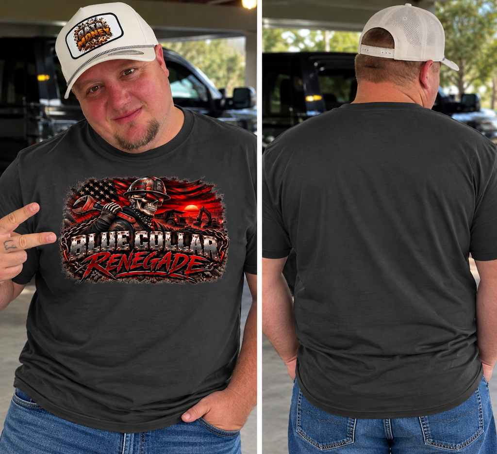Blue Collar Renegade – Men’s Graphic Tee