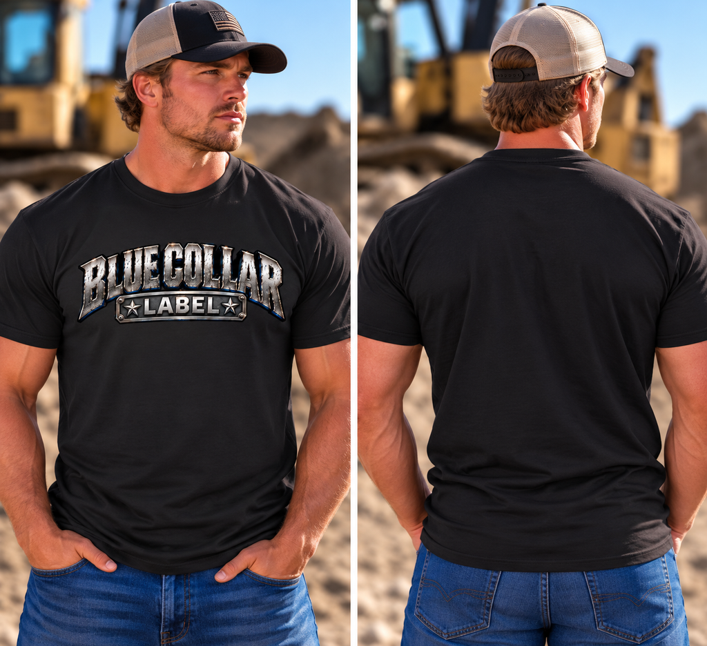 Blue Collar Label – Men’s Signature Graphic Tee