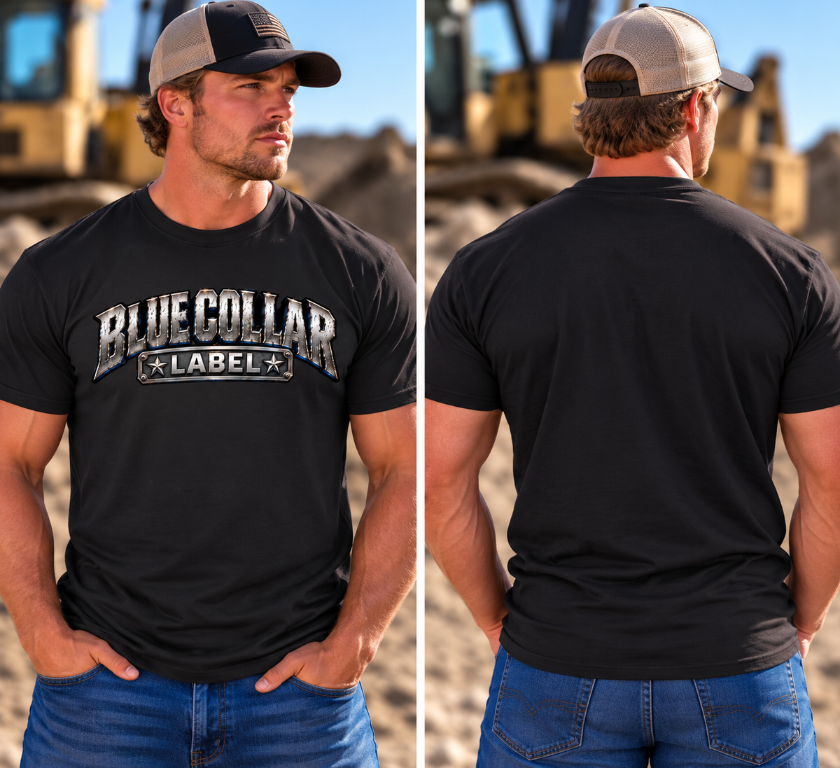 Blue Collar Label – Men’s Signature Graphic Tee