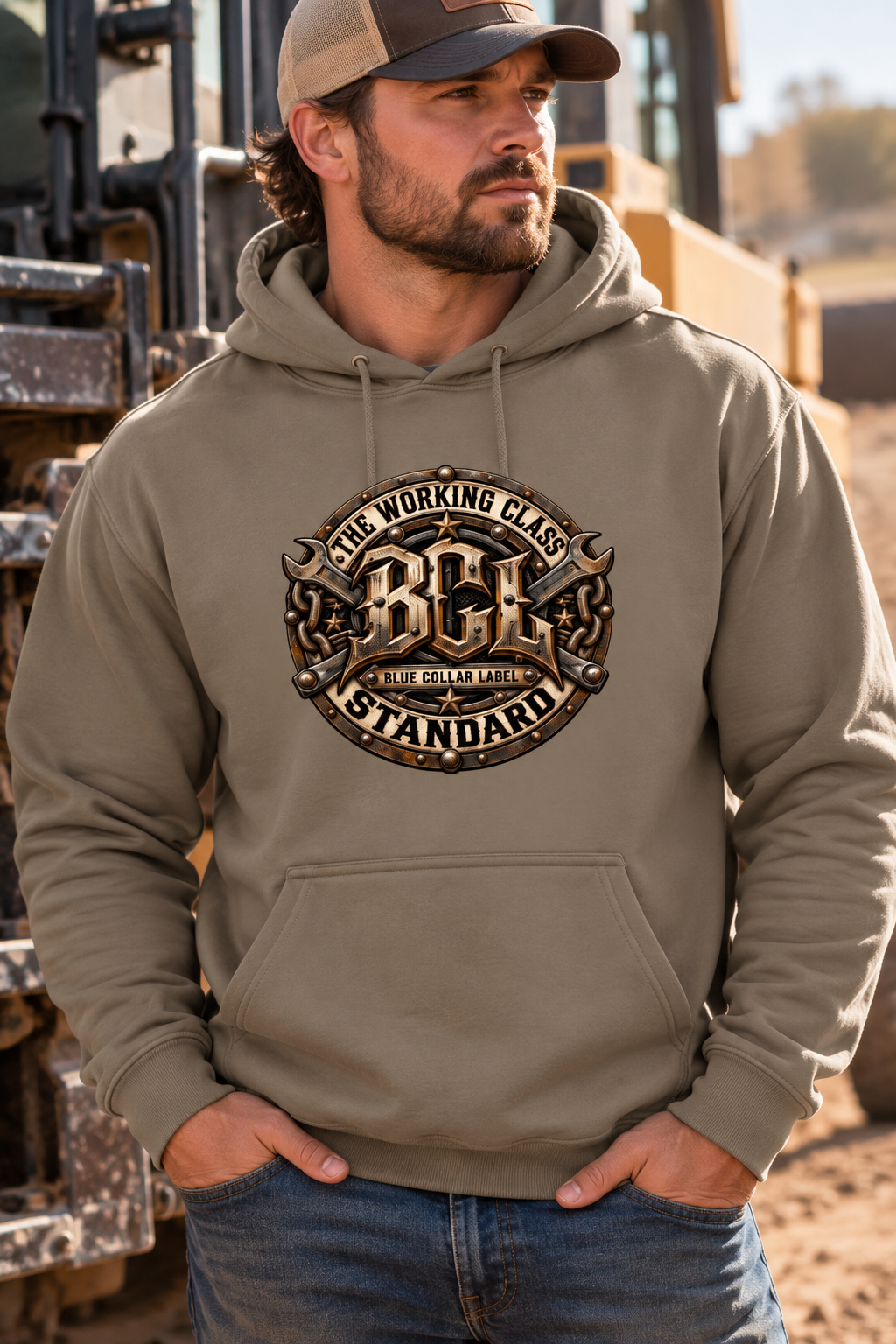 The Working Class Standard Hoodie – Blue Collar Label