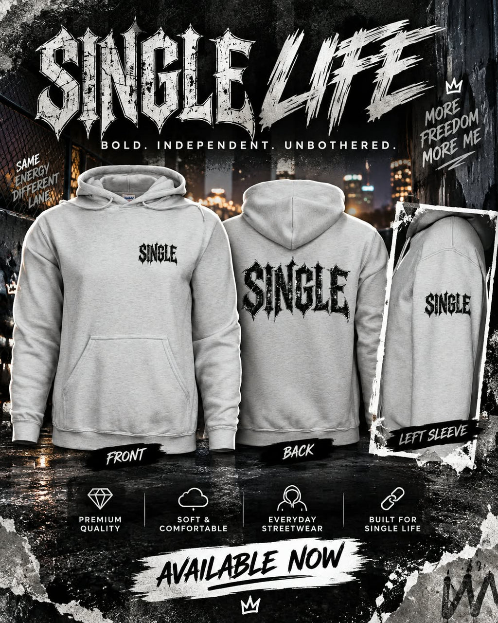 Single hoodie