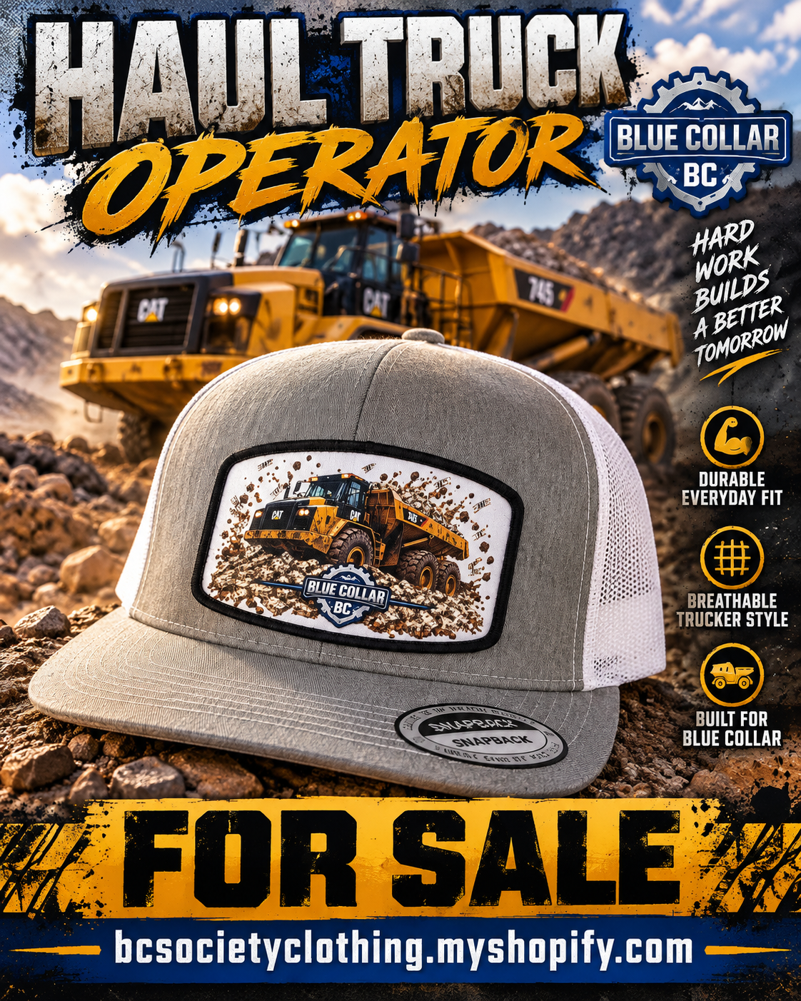 Haul Truck Operator Hat