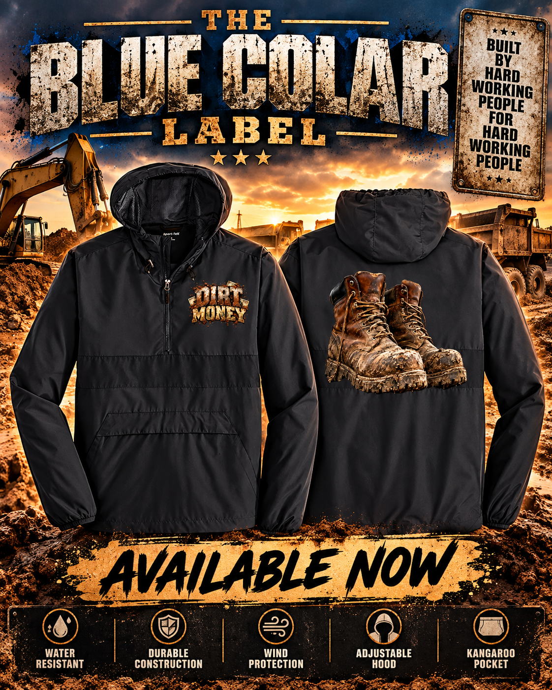 BCL boots hoodie